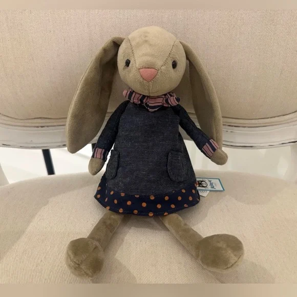 NWT Retired Jellycat Riverside Rambler Rabbit Rare Authentic - Picture 6 of 14